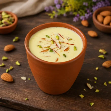 Thanda Kesar Badam Milk